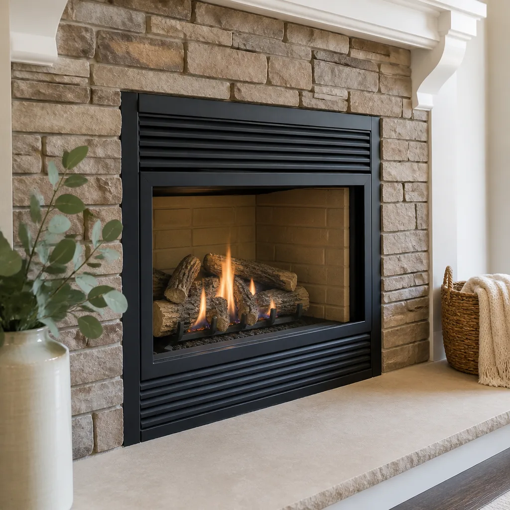 Gas fireplace service